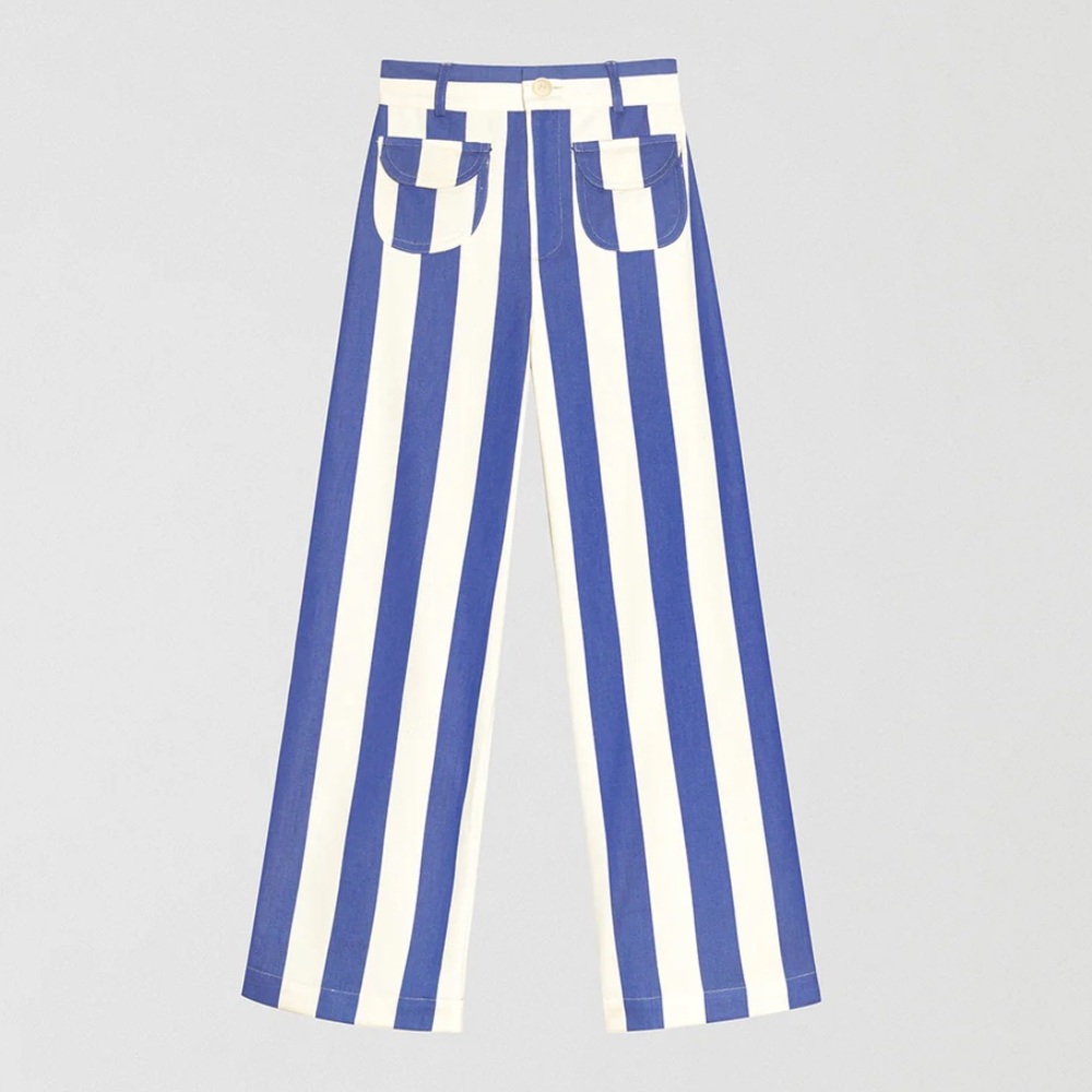 La Veste Parasol Pants in blue - Size S